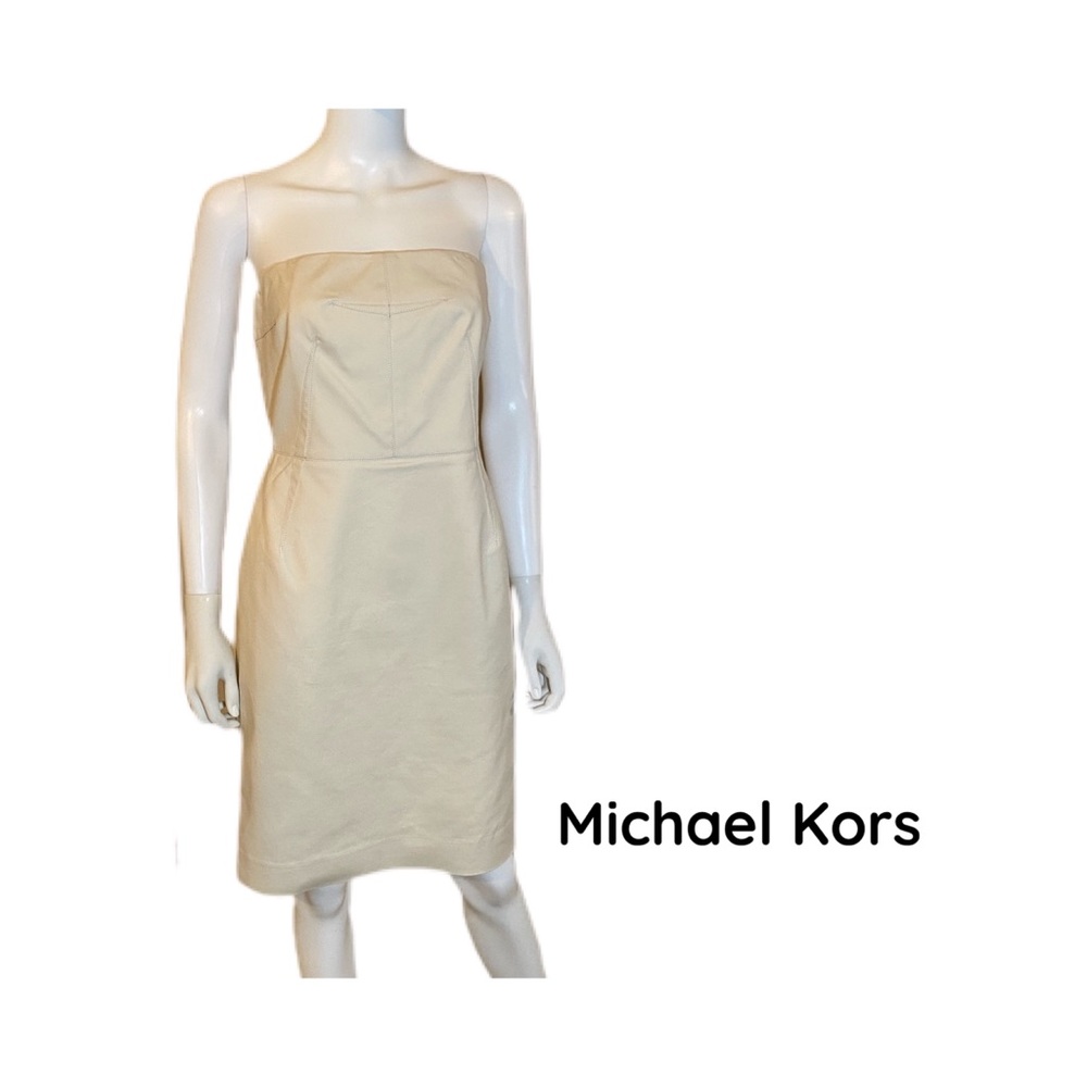 Michael Kors Strapless Dress